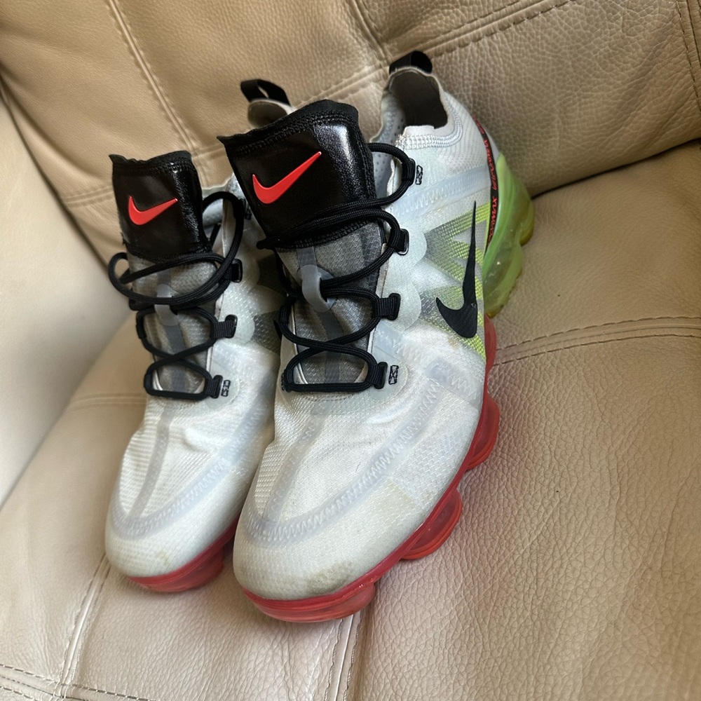 Nike Shoes Men's 12 Air VaporMax 2019 "Neon Collection" Sneakers AR6631-007